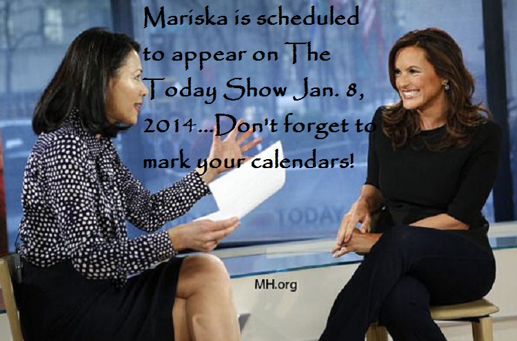 2014 Mariska On The Today Show!